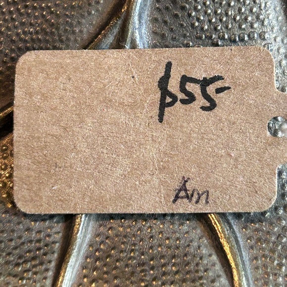 18k Plated Paraiba Color Topaz Adjustable Ring Size 7.75 - Picture 7 of 9